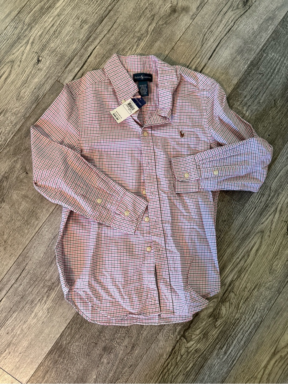 Vintage NWT boys Ralph Lauren button up